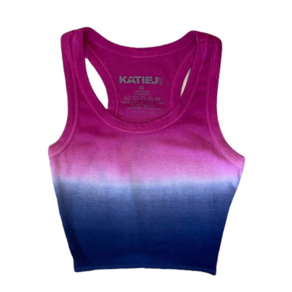Katie J NYC- Livi Tank- blue and pink